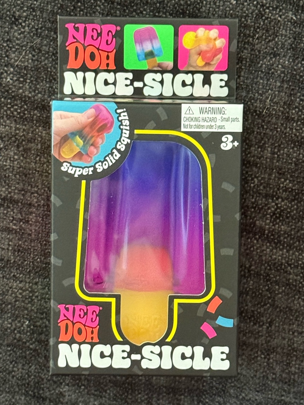 Nice-Sicle Rainbow Popsicle Sensory Toy